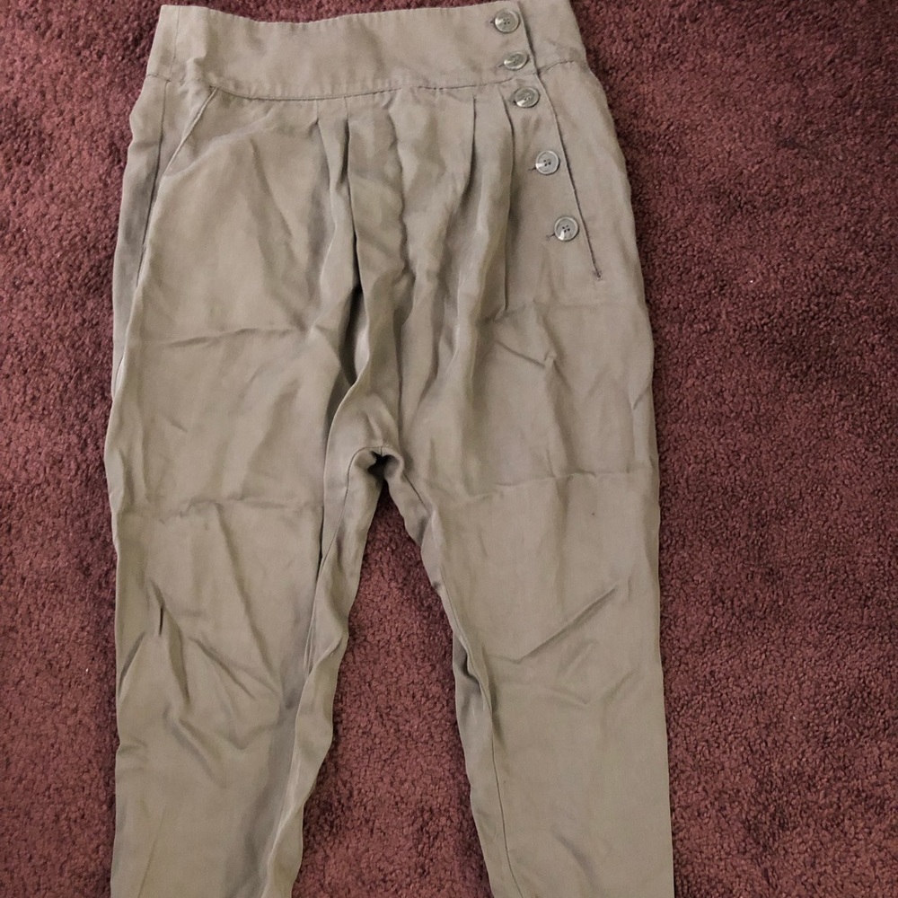 Olive pants